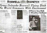 Army Debunks Roswell Flying Disk - Roswell Morning Dispatch 7-9-1947