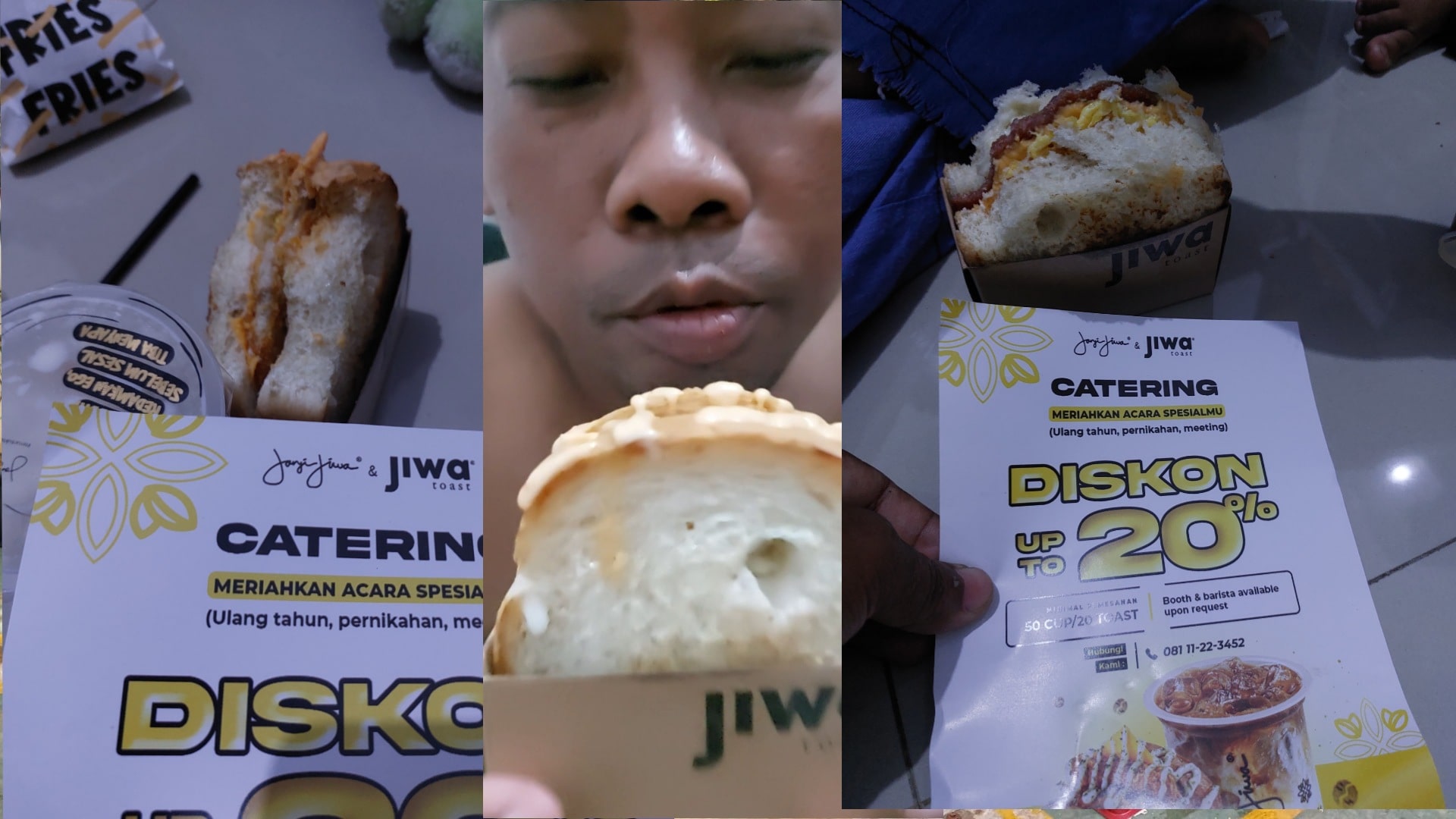 [ wiskul ] unboxing roti janji jiwa