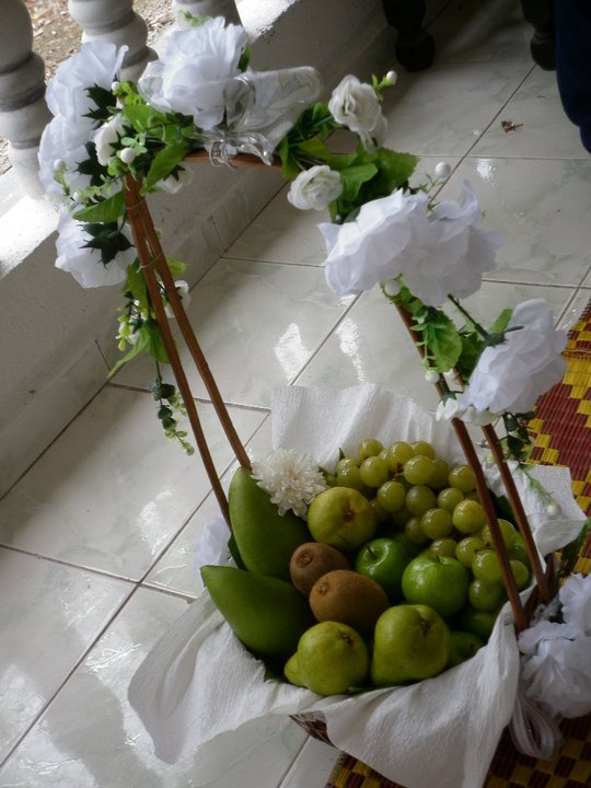 ::cibikut::: gubahan hantaran pertunangan Alet dan Ezza 