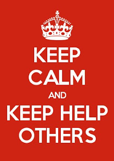 Keep Calm and Keep Help Others!