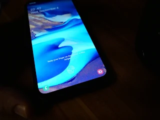 in-display fingerprint issue