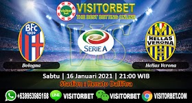 PREDIKSI BOLOGNA VS HELLAS VERONA 16 JANUARI 2021