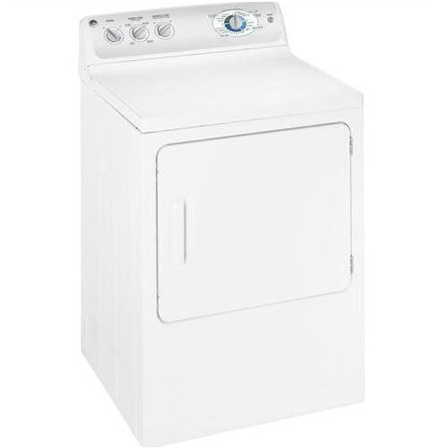 GE DRSR495EGWW White 7.0 cu. ft. Super Capacity Electric Dryer with Sensor Dry Plus DRSR495EGWW