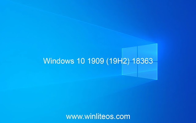 Windows 10 1909 (19H2) 18363