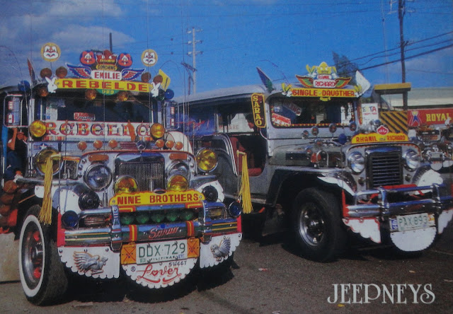 Jeepneys postcard