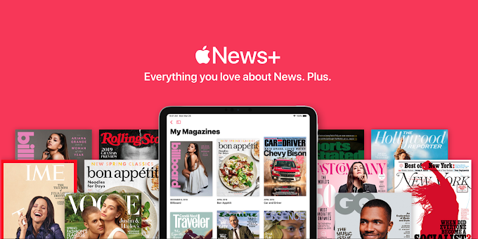 Apple News+ is a subscription service with 300+ magazines