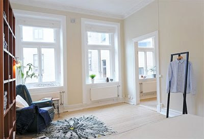 Old Swedish Apartment Becomes Modern Design