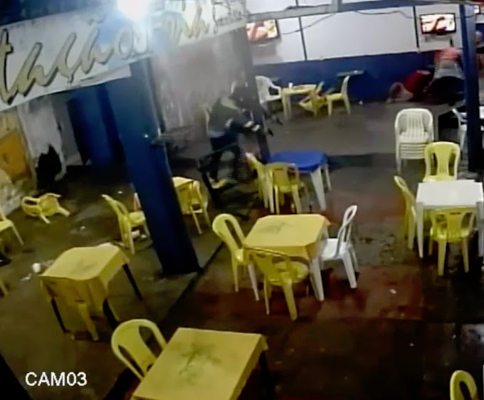 Jovem é executado com mais de 10 tiros em bar no Mocambinho; vídeo