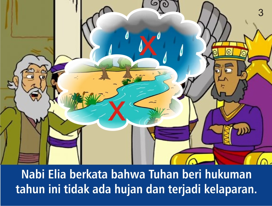 Komik Alkitab Anak: Nabi Elia dan Ibu Janda