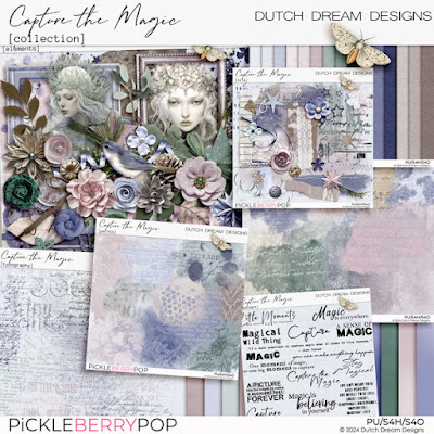 Digital Scrapbooking Collection Capture the Magic by Dutch Dream Designs