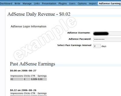 AdSense Earnings