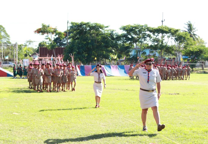 พิธี วันสถาปนาลูกเสือแห่งชาติ