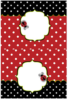 Ladybug Party Free Printable  Labels.