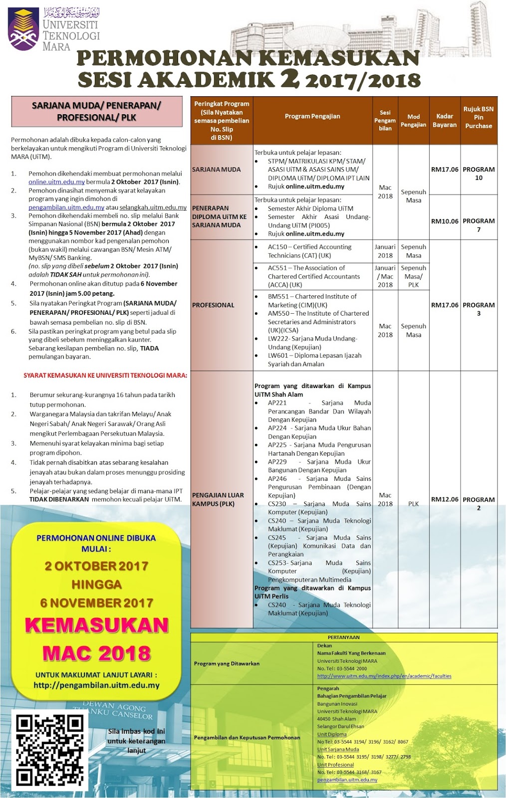 The EdVisor Malaysia: Permohonan Kemasukan Ke Program ...