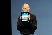 Steve Jobs while introducing the iPad