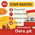 Restaurant Jobs | Jobs in Lahore – Cashier, Pizza Chef, Riders & Helpers – Apply Now