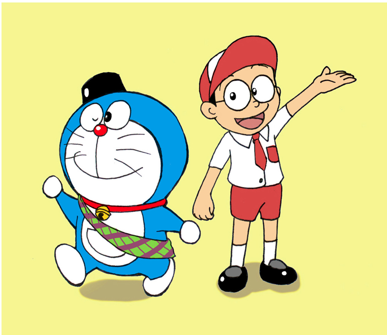 Gambar Doraemon Dan Teman Teman - Toko FD Flashdisk Flashdrive