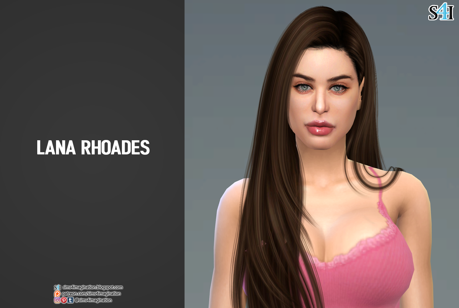 Sims 4 CAS: Lana Rhoades