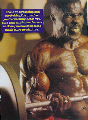 ROBBY ROBINSON - BARBELL BICEPS CURLS -  IRONMAN MAGAZINE, JULY 1993 BUILT- Instructional Double DVD - Robby's philosophy on bodybuilding,  training and healthy lifestyle, and his old-school workout approach  ▶ www.robbyrobinson.net/dvd_built.php