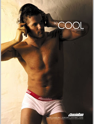 Aussie DJ Neal Crawford modeled for AussieBum underwear