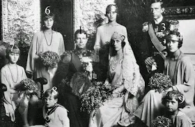  prince héritier Gustaf Adolf de Suède et de Lady Louise Mountbatten 