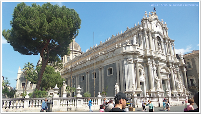  Sicília; Barroco siciliano; villa; palazzo; piazza; chiesa; Sant'Agata; Catedral de Catânia 