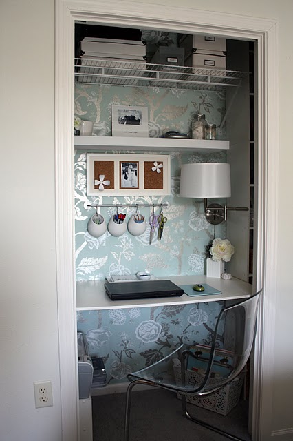 closet desk ideas