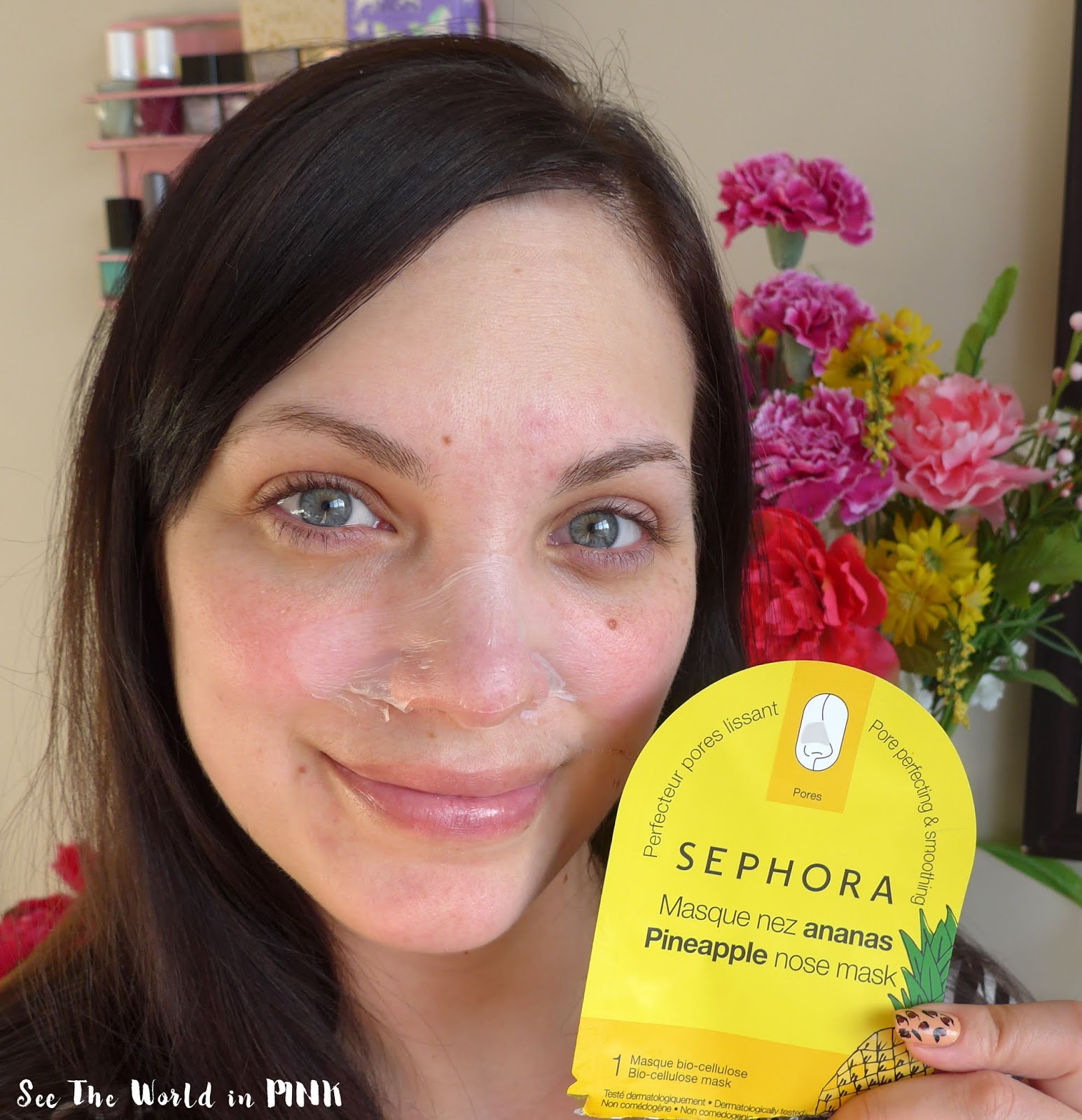 Mask Wednesday - Sephora Collection Pineapple Nose Mask 