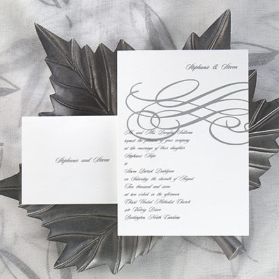 Not all people like a wedding invitation with the grandiose