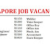 NEW SINGAPORE JOB VACANCIES 