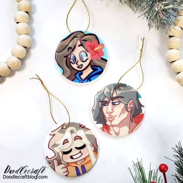 I love custom gifts. I love handmade gifts.   I think that handmade gifts have much more thought put into them, they take much more time than just clicking a button. They are the highlight of my holiday season.   Give handmade.    Make sublimation ceramic ornaments for your holiday this year!