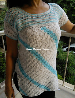 VIKARNA TOP 2 - a free crochet pattern  from Sweet Nothings Crochet