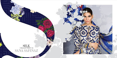 Sana Safinaz silk collection 2016 in unstitched form