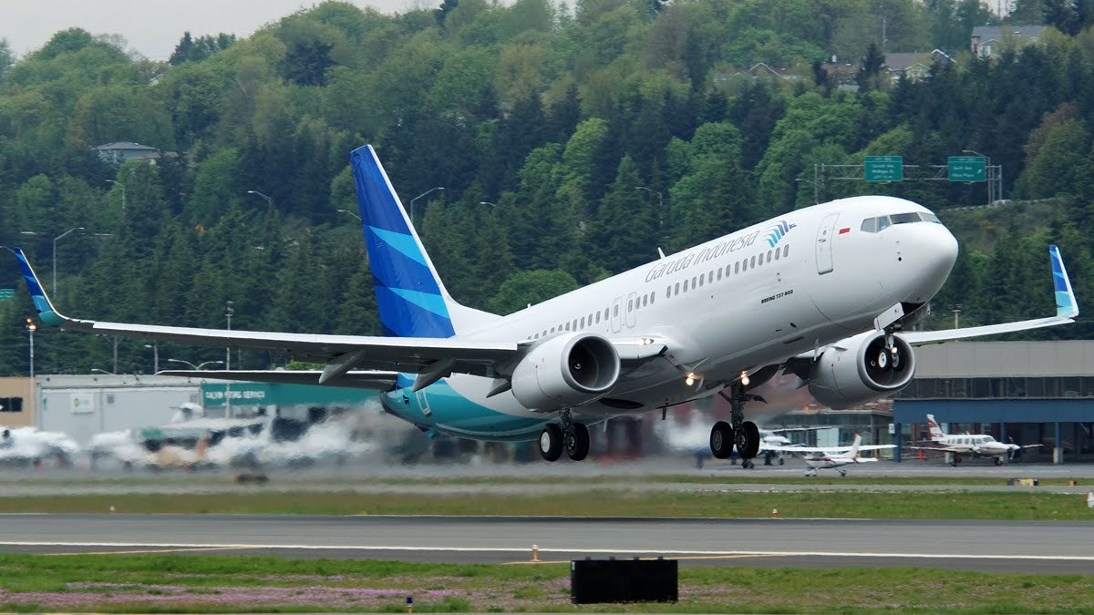 Garuda Indonesia Boeing 737 800 Koleksi Gambar Koleksi 