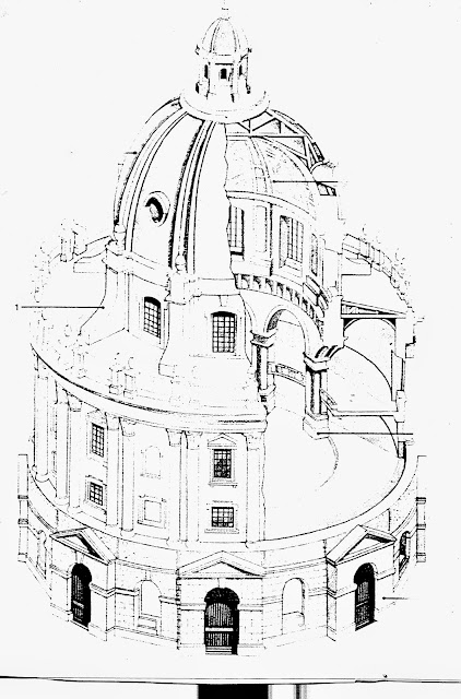 Biblioteca Cámara Radcliffe en Oxford | James Gibbs | 1737