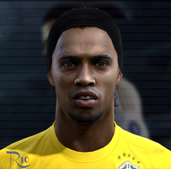 Ronaldinho Face - PES 2012