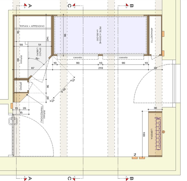 Progetto - pianta