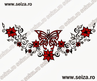 lower back tattoo / butterfly tattoo