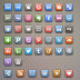 PSD Color Social Icons