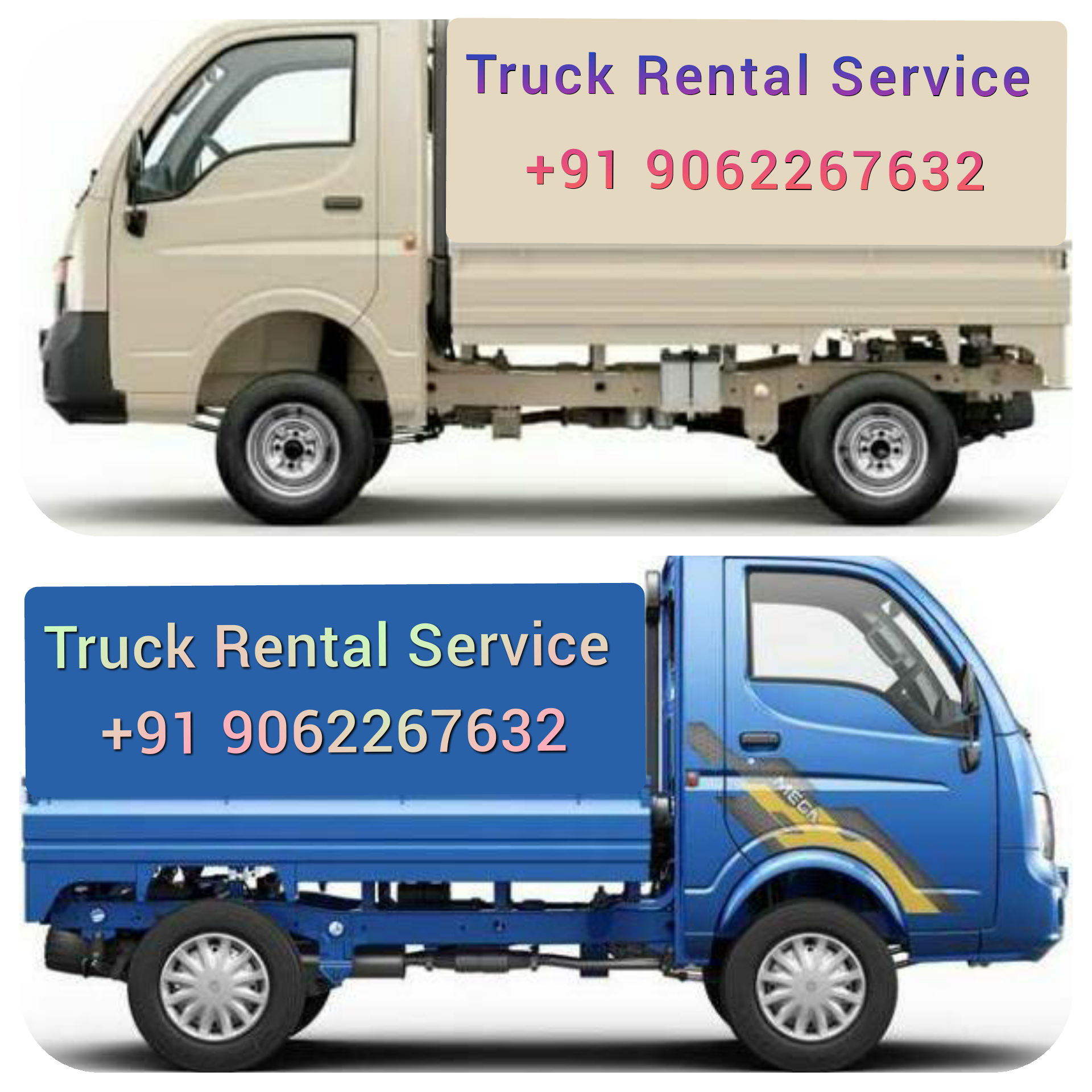 CHOTA HATHI / TEMPO / TATA ACE / MINI TRUCK ON RENT HIRE +91 7980269415