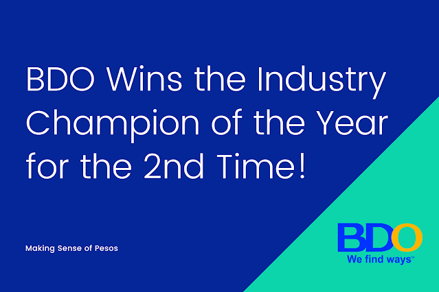 BDO Wins the Industry Champion of the Year for the 2nd Time, Recognized as Top Sustainability Advocate in Asia for 2nd Consecutive Year