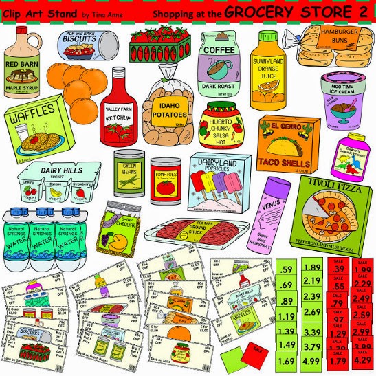 Grocery Store Math - Hands-On Activities, Get your children involved while shopping for groceries, use estimation, read labels and plan meals with a budget