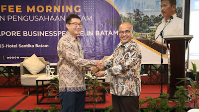 Dorong Pertumbuhan Ekonomi Batam, BP Batam Gelar Coffee Morning Bersama Pengusaha Singapura