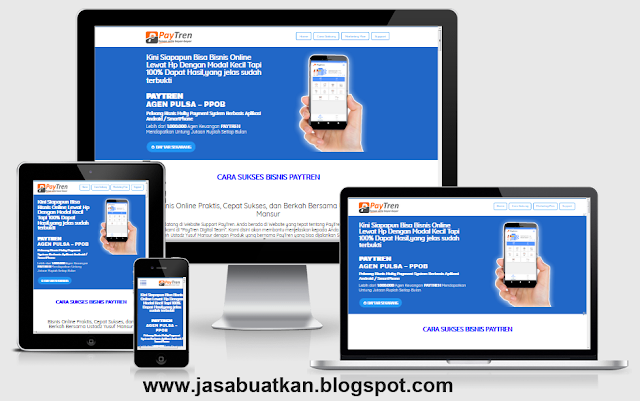 JASA PEMBUATAN SITUS WEBSITE BLOG PAYTREN UNTUK PROMOSI