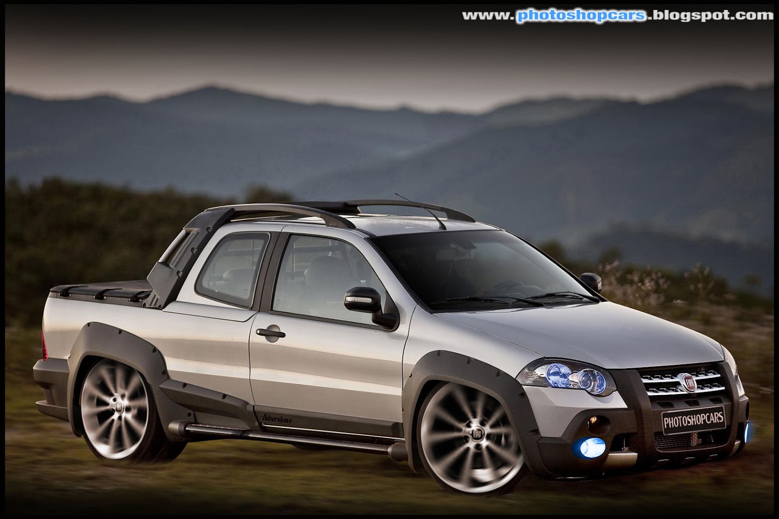 Fiat Strada rebaixada