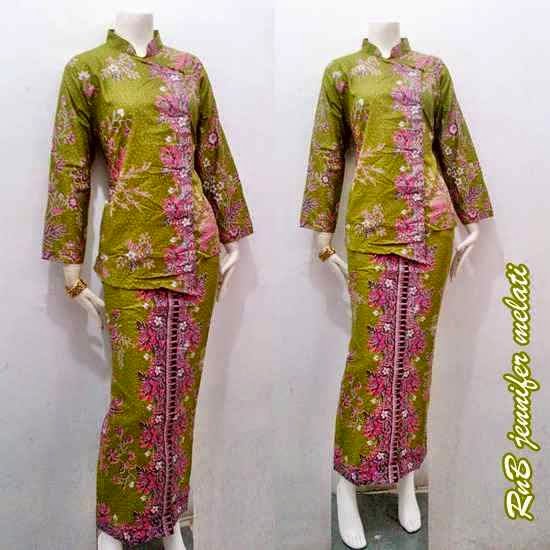 Baju Seragam Batik  Kerja Setelan Rok  Blus Busana Baju 