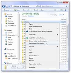 How To Restore Your File To The Previous Version In Windows 7