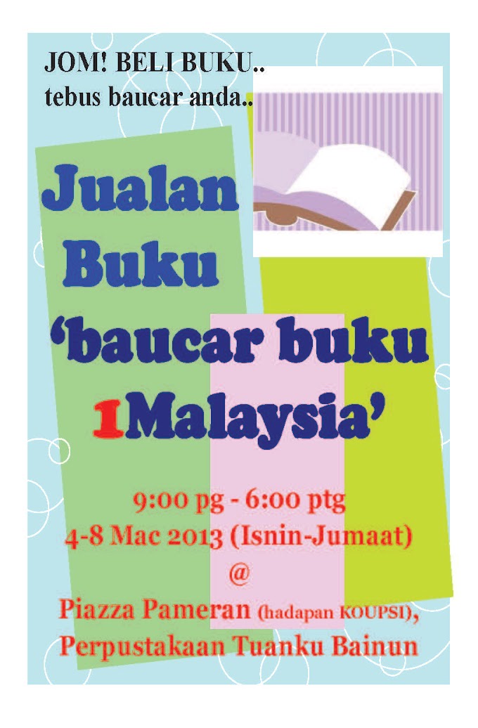 Jualan Buku 'Baucer Buku 1Malaysia'