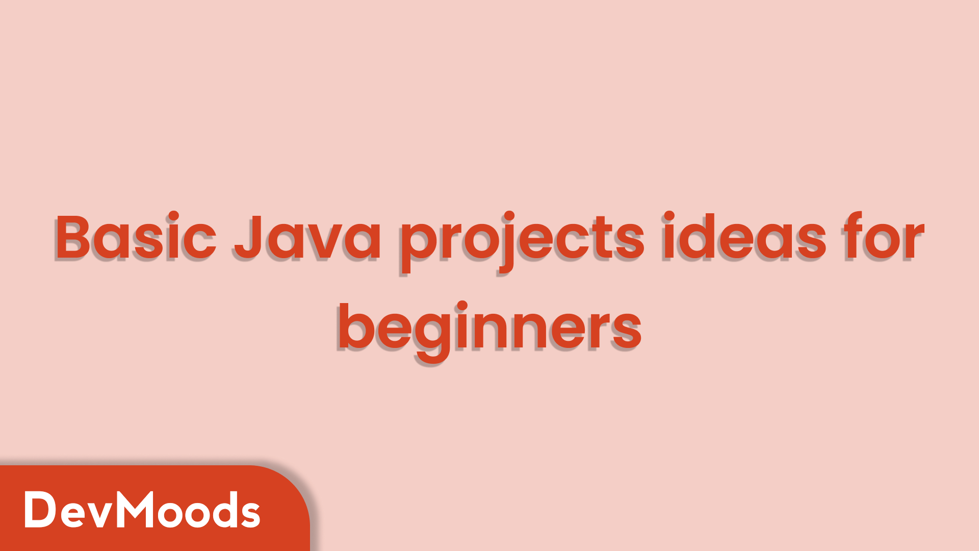 Basic Java Projects for Beginners