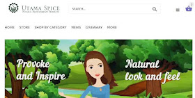 utama spice website review, haul and shopping experience